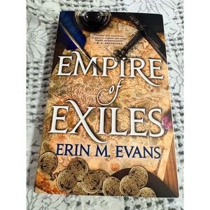 Empire of Exiles Erin M Evans Trade Paperback Epic Fantasy‎ Novel 2022 Orbit